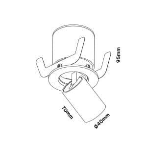 Keylight Air Max technical drawing