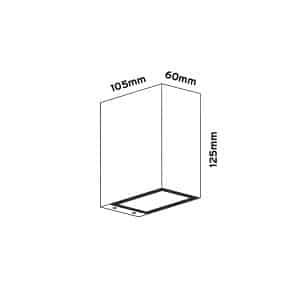 Keylight Block 6 UD technical drawing