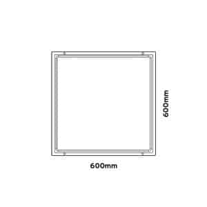 Keylight Insert Flat technical drawing