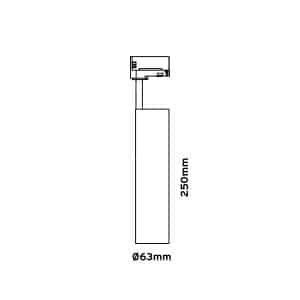 Keylight Paso Mini technical drawing